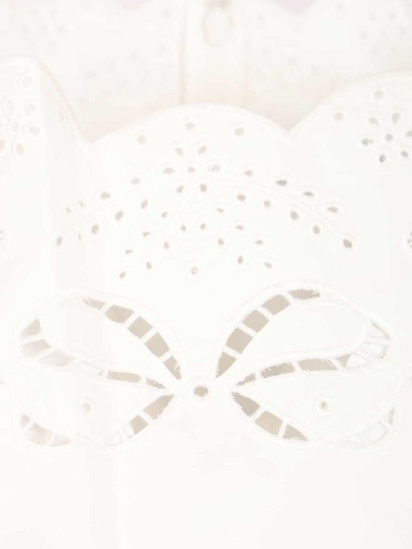 Robe Courte - Blanc shop online: Self Portrait