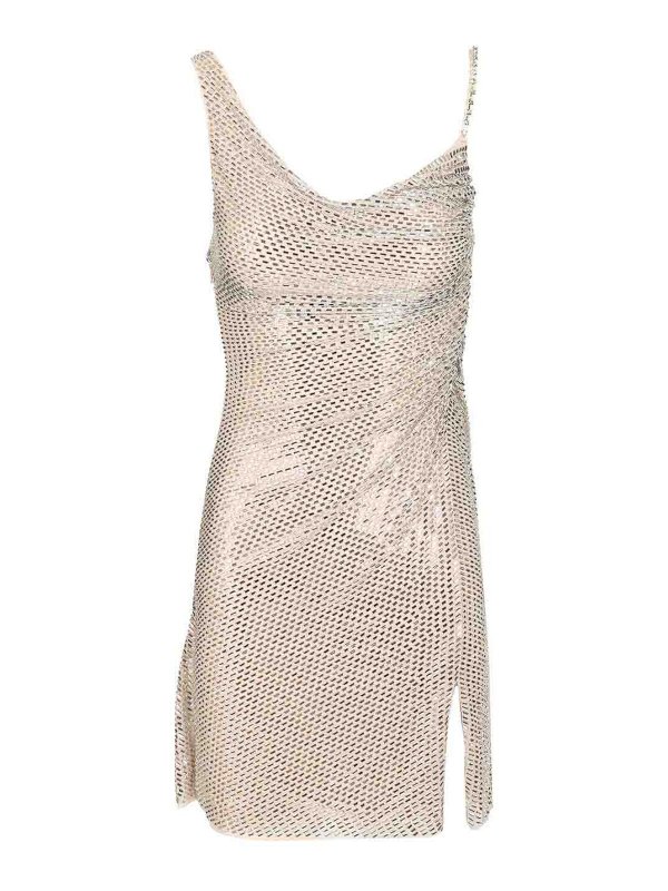 Self Portrait: short dresses - Draped Mini Dress