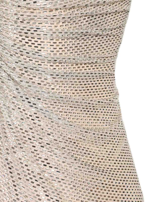 The Best Shops Self Portrait: Draped Mini Dress