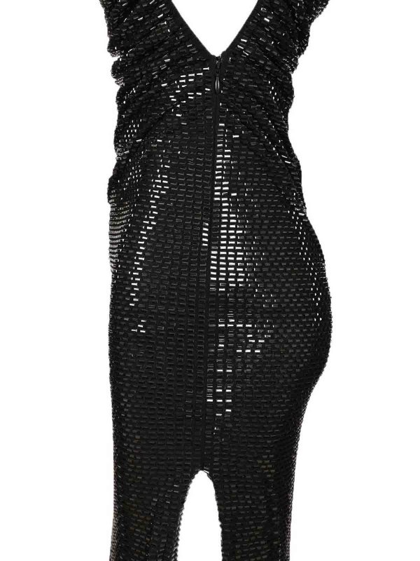 Self Portrait buy online Maxikleid - Schwarz