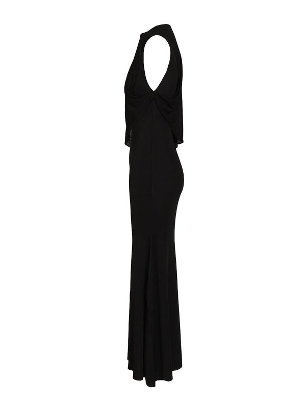 Maxikleid - Schwarz shop online: Self Portrait