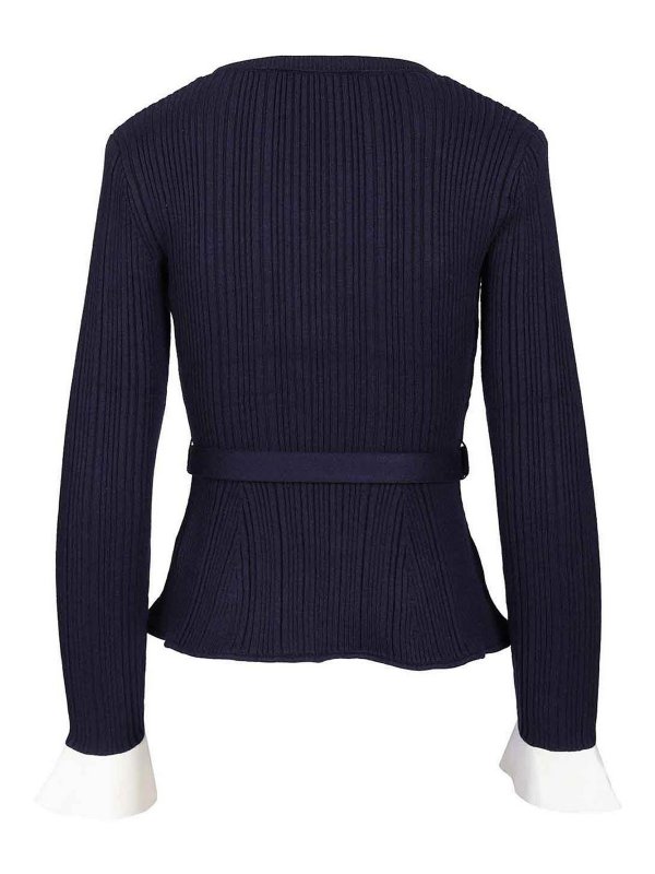 Self Portrait: cardigans online - Ribbed Cardigan