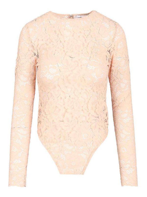Self Portrait: Tops y camisetas sin mangas - Top - Beis