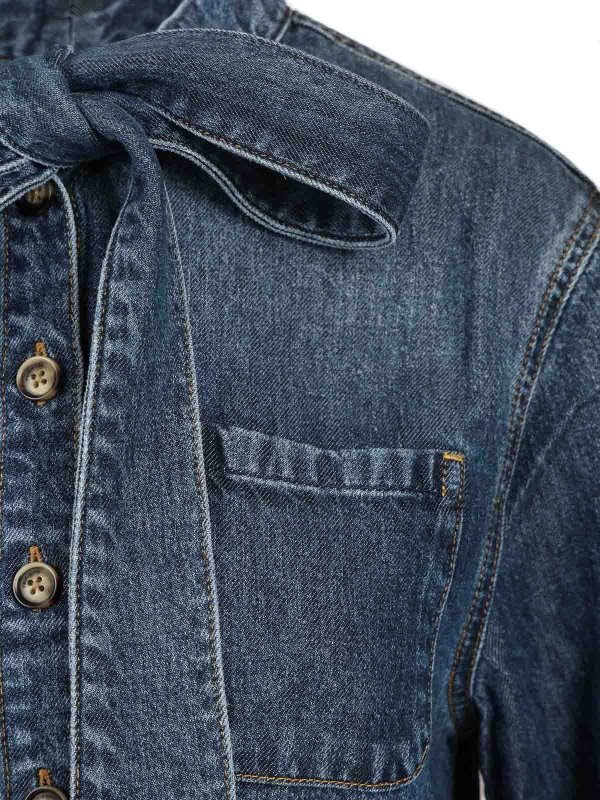 Camicia Con Fiocco shop online: Self Portrait