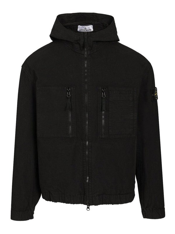 STONE ISLAND: スウェット＆セーター - スウェットシャツ/セーター - 黒