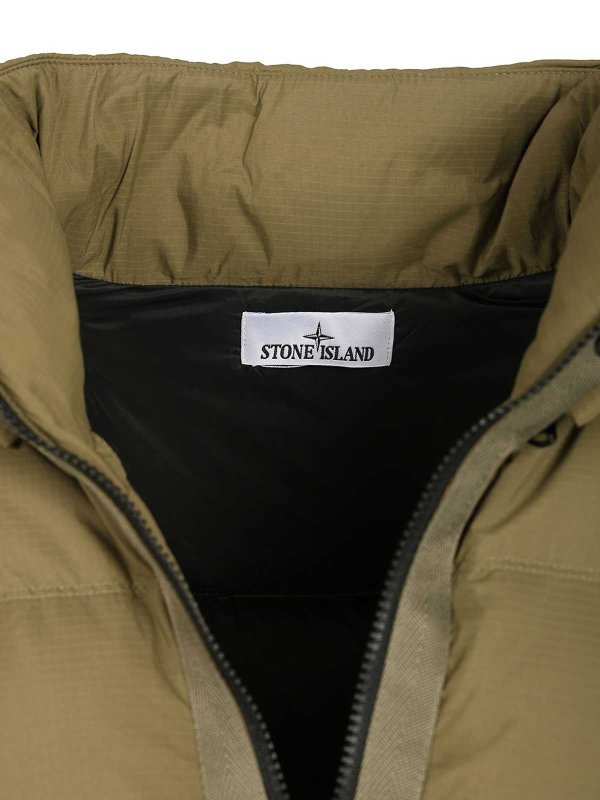 The Best Shops STONE ISLAND: ダウンジャケット - 緑