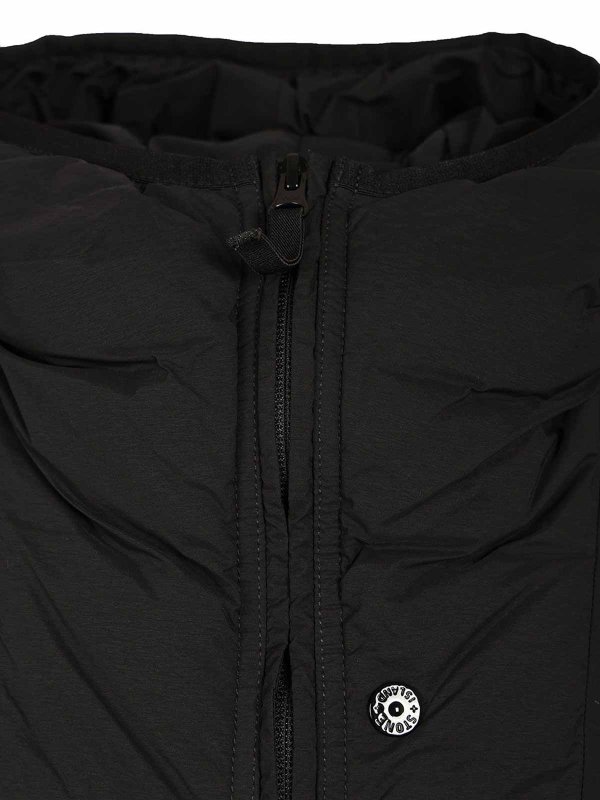ダウンジャケット - 黒 shop online: STONE ISLAND