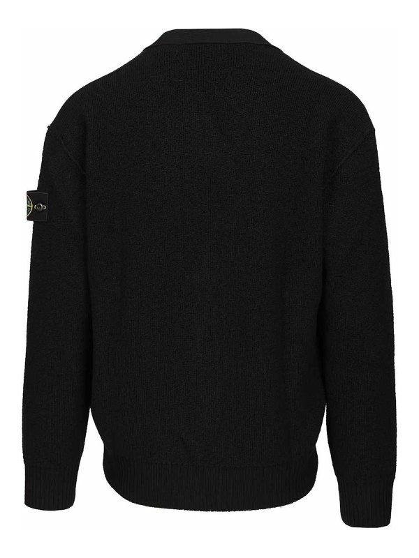 STONE ISLAND: カーディガン online - カーディガン - 黒