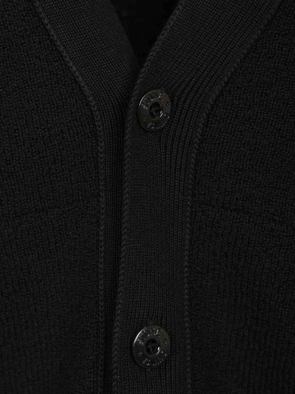 The Best Shops STONE ISLAND: カーディガン - カーディガン - 黒