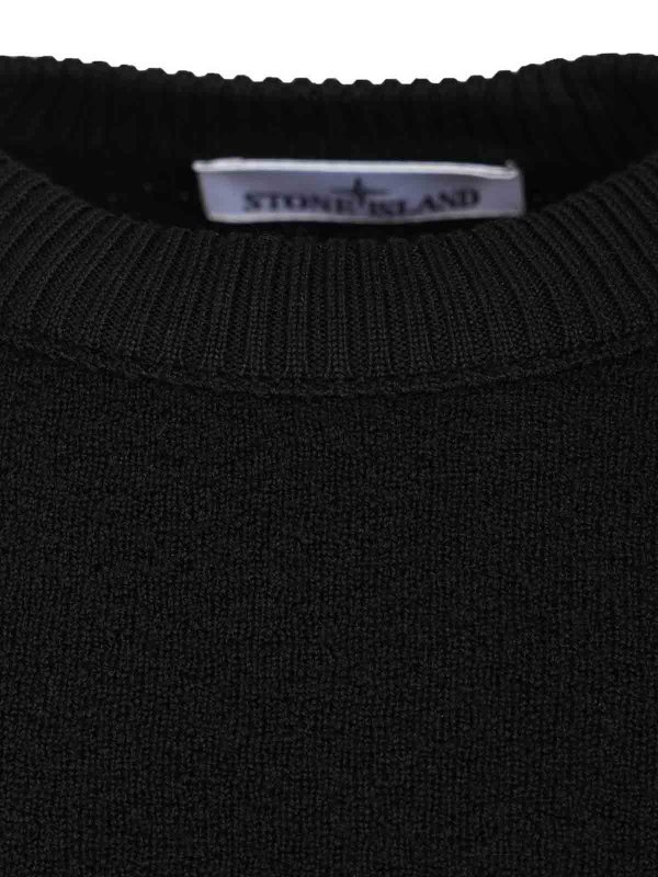 The Best Shops STONE ISLAND: クルーネック - クルーネック - 黒