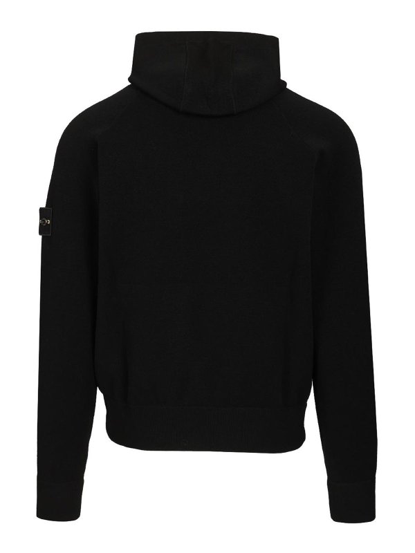 STONE ISLAND: クルーネック online - クルーネック - 黒
