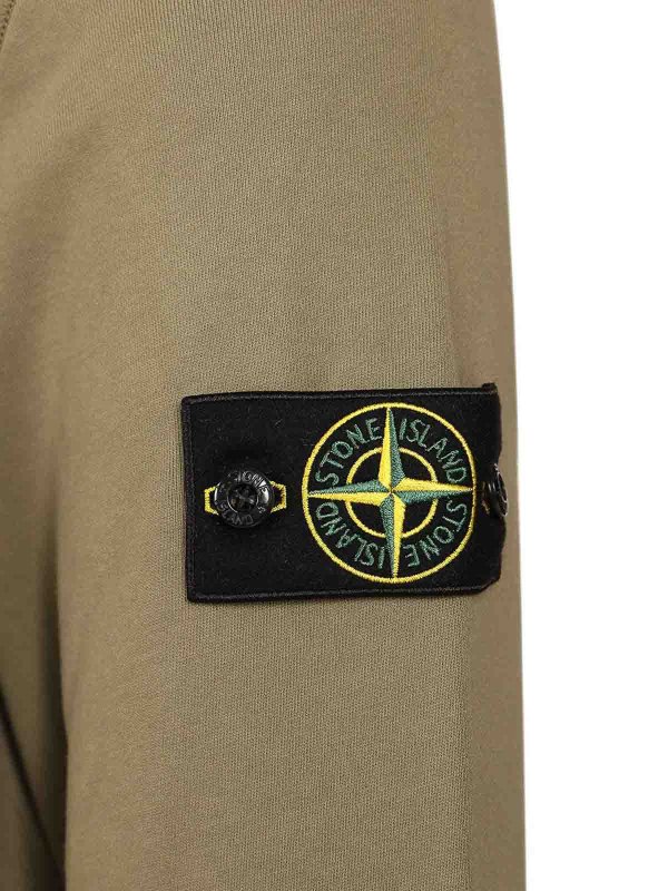 スウェットシャツ/セーター - 緑 shop online: STONE ISLAND