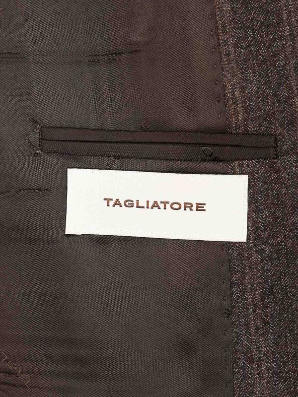 The Best Shops TAGLIATORE: フォーマルスーツ - ブラウン