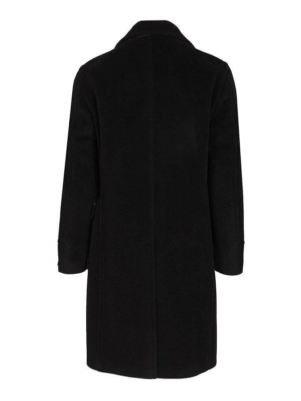TAGLIATORE: short coats online - Double-Breasted Wool Coat
