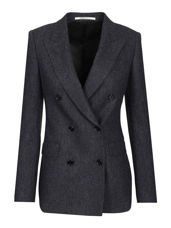 TAGLIATORE: Blazer - Blazer - Azul