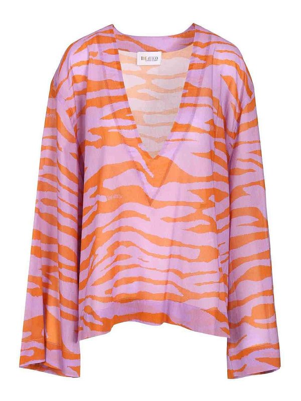 The Attico: Blusas - Blusa - Multicolor