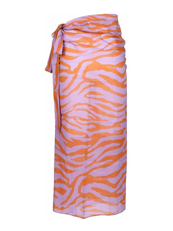 The Attico: ロングシャツ online - ロングスカート - マルチカラー