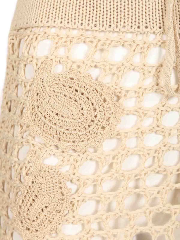 The Attico buy online Midirock - Beige