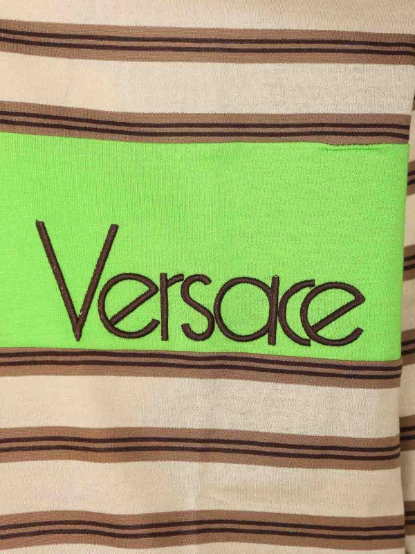 The Best Shops VERSACE: Poloshirts - Poloshirt - Bunt