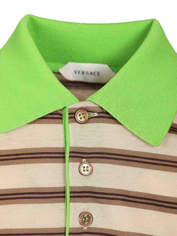 Poloshirt - Bunt shop online: VERSACE