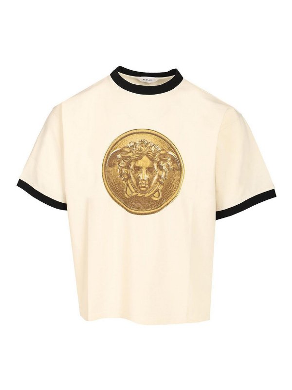 VERSACE: Camisetas - Camiseta - Blanco
