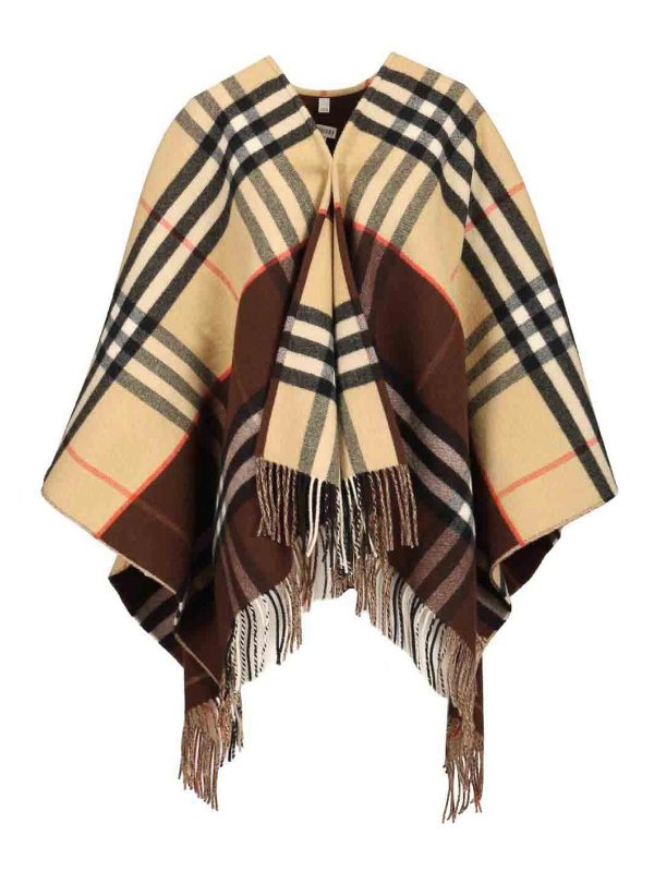 BURBERRY: Stolen und Schals - Stola - Beige