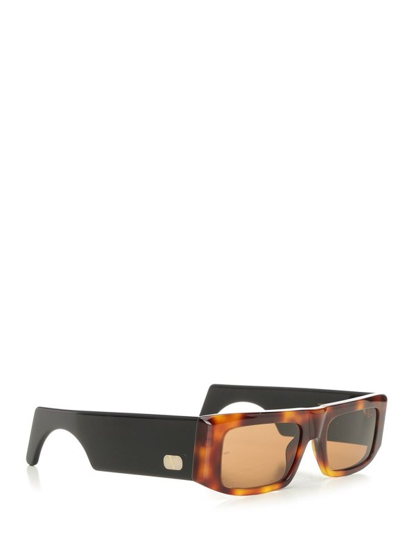 VALENTINO GARAVANI: Glasses online - Rectangular Acetate Glasses