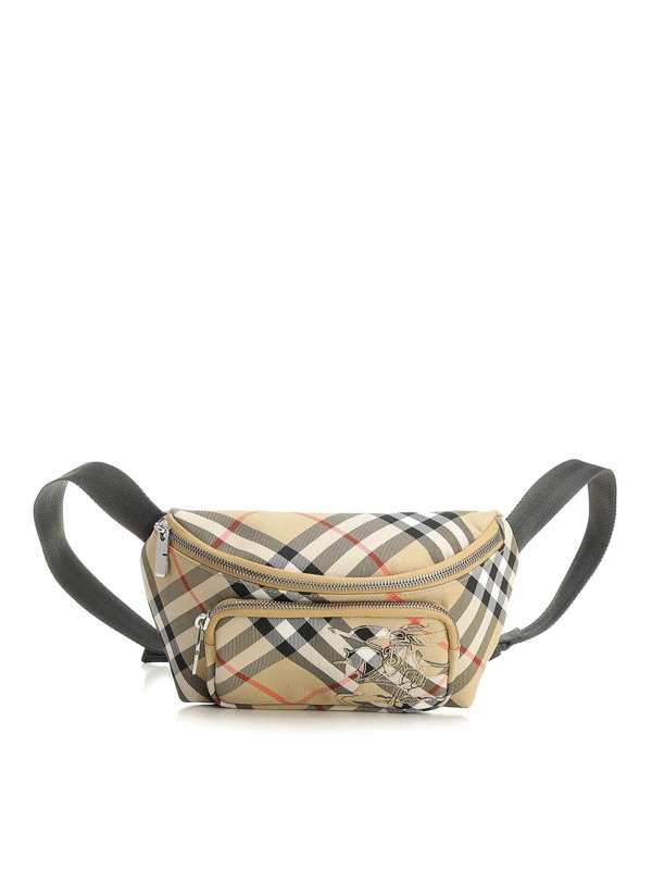 BURBERRY: clutches - Small Check Pouch
