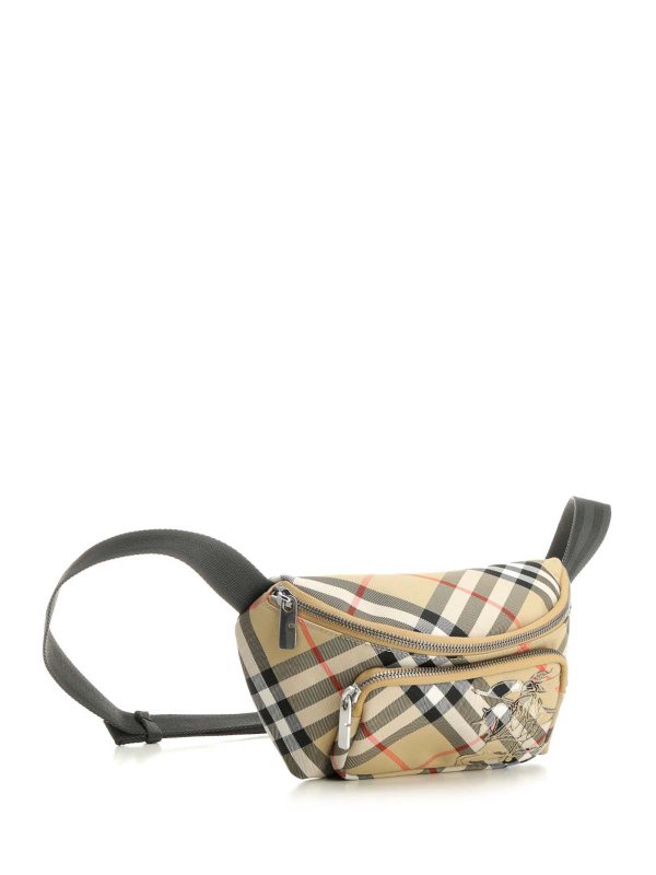 BURBERRY: clutches online - Small Check Pouch