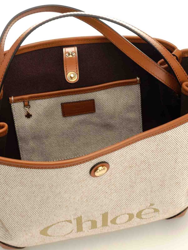 Bucket-Bag - Weiß shop online: CHLOE