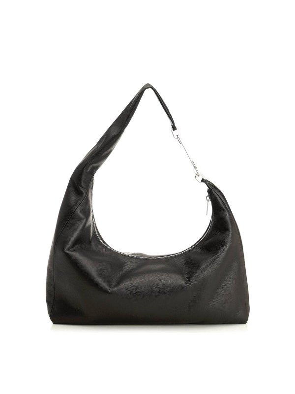 RICK OWENS: ショルダーバッグ - ショルダーバッグ - 黒