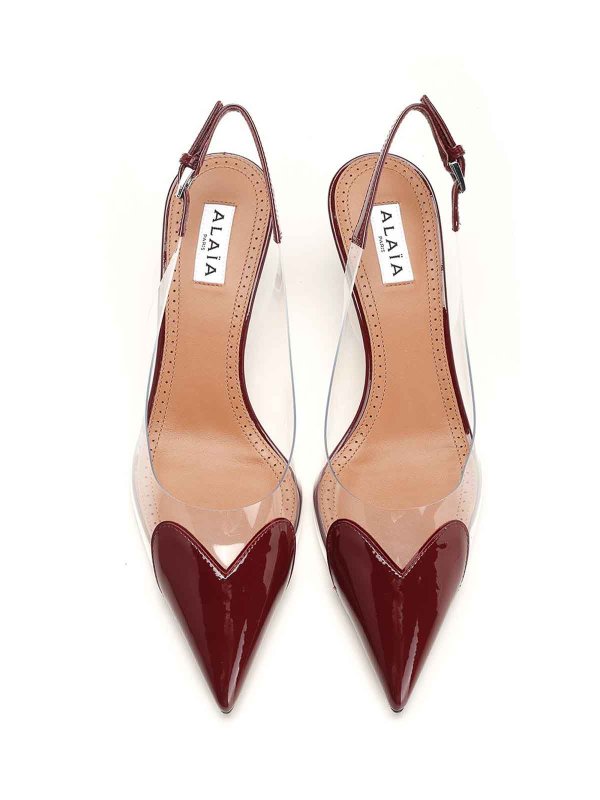 Alaïa buy online サンダル - ダークレッド