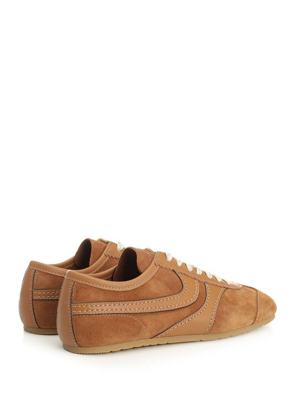 The Best Shops DRIES VAN NOTEN: Chaussures de sport - Baskets - Marron