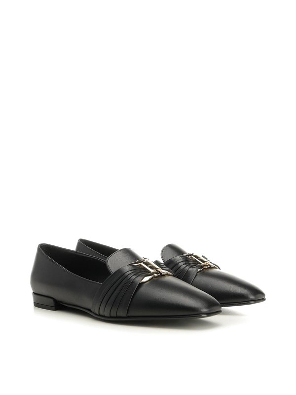 SALVATORE FERRAGAMO: ロファー＆スリッパ online - ローファー - 黒
