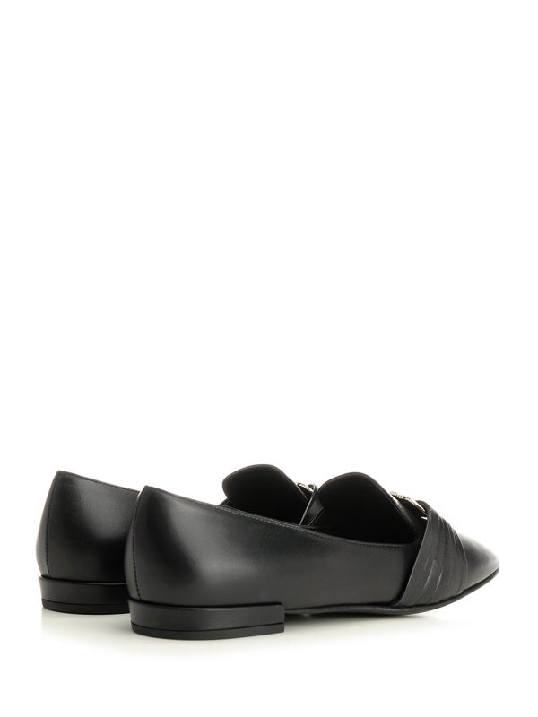 The Best Shops SALVATORE FERRAGAMO: ロファー＆スリッパ - ローファー - 黒