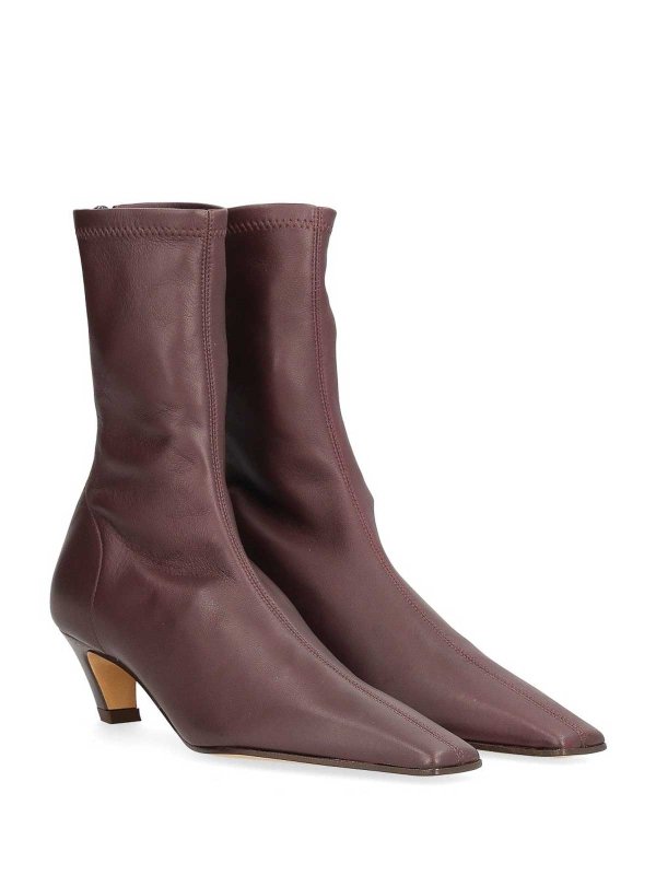 KHAITE: Bottines online - Bottines - Rouge Brun
