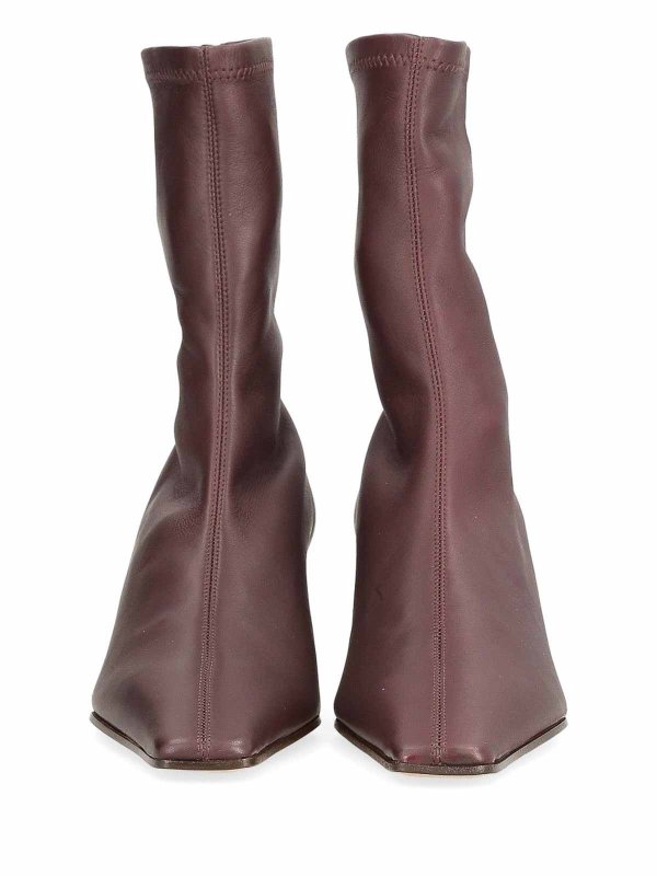 KHAITE buy online Bottines - Rouge Brun
