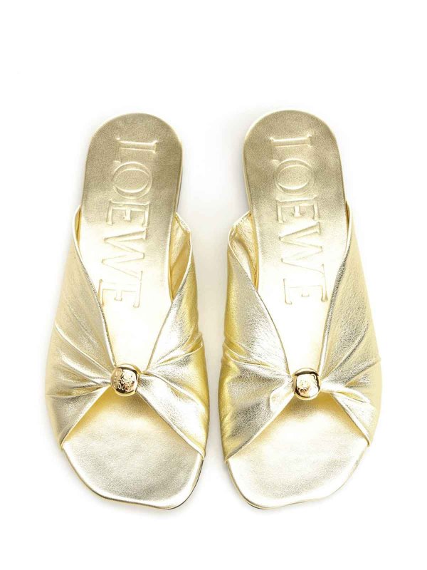 LOEWE buy online Chanclas - Dorado