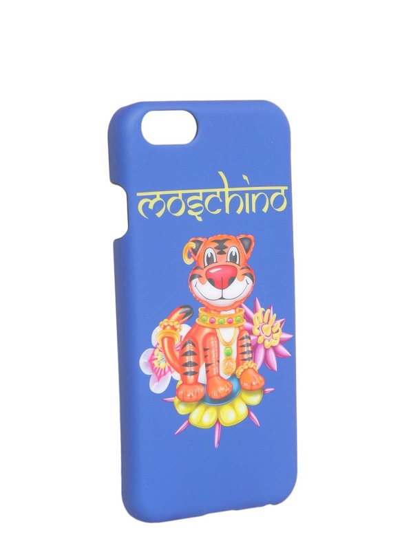 MOSCHINO: Étuis & Coques online - Étui - Bleu