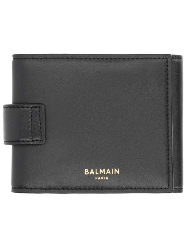 Balmain: wallets & purses online - Trifold Wallet Pulse