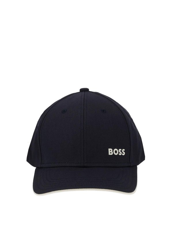 Hugo Boss: 帽子＆キャッブ - 帽子 - ブルー