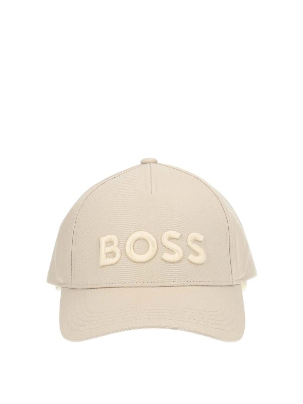 Hugo Boss: 帽子＆キャッブ - 帽子 - ベージュ