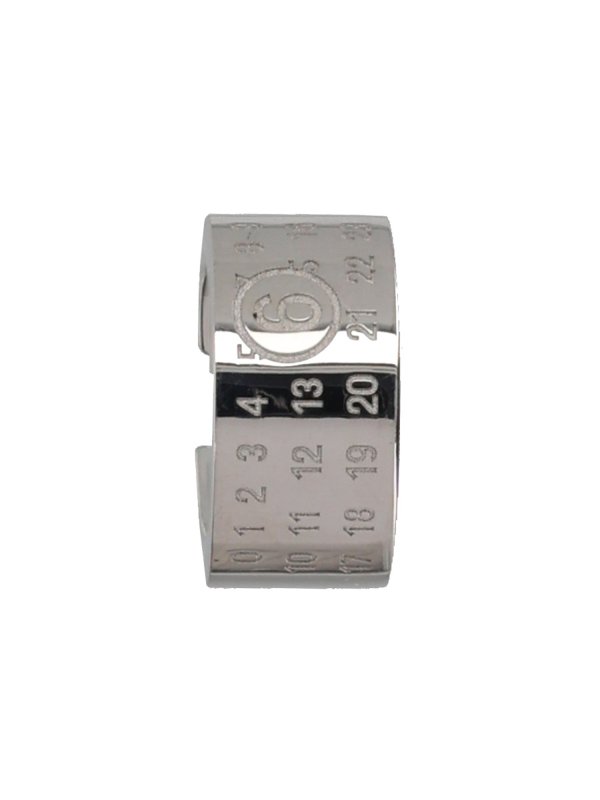 MM6 MAISON MARGIELA: Earrings - Ear Cuff Numeric