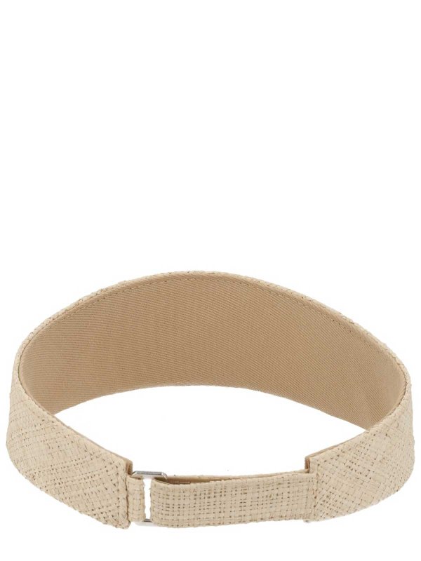 RUSLAN BAGINSKIY: hats & caps online - Straw visor