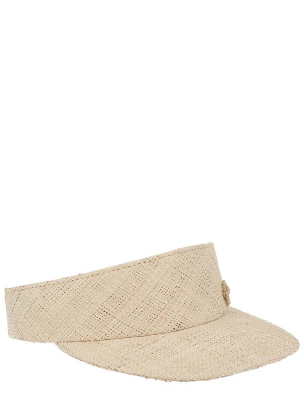 The Best Shops RUSLAN BAGINSKIY: hats & caps - Straw visor
