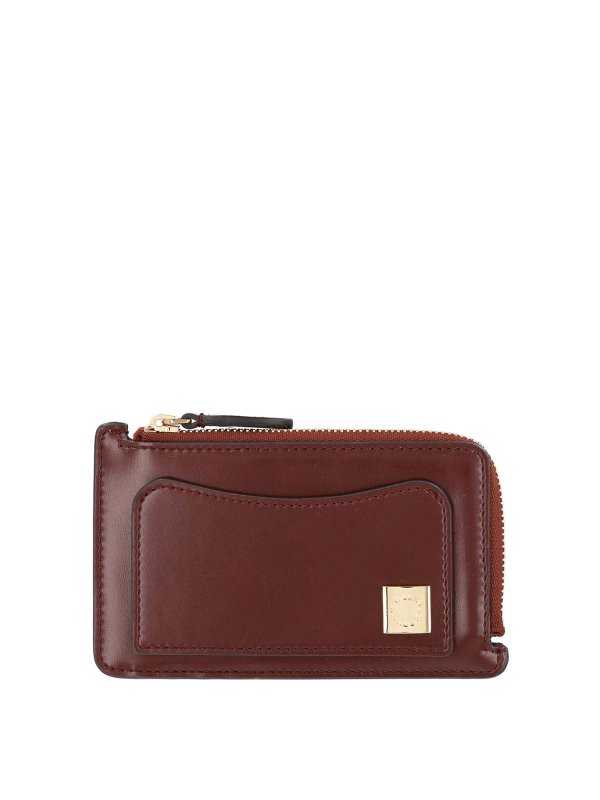 STELLA McCARTNEY: 財布＆ポーチ - 財布 - ダークレッド