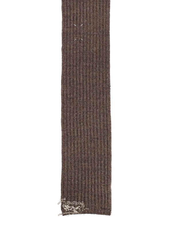 Maison Margiela: Écharpes online - Écharpe - Marron