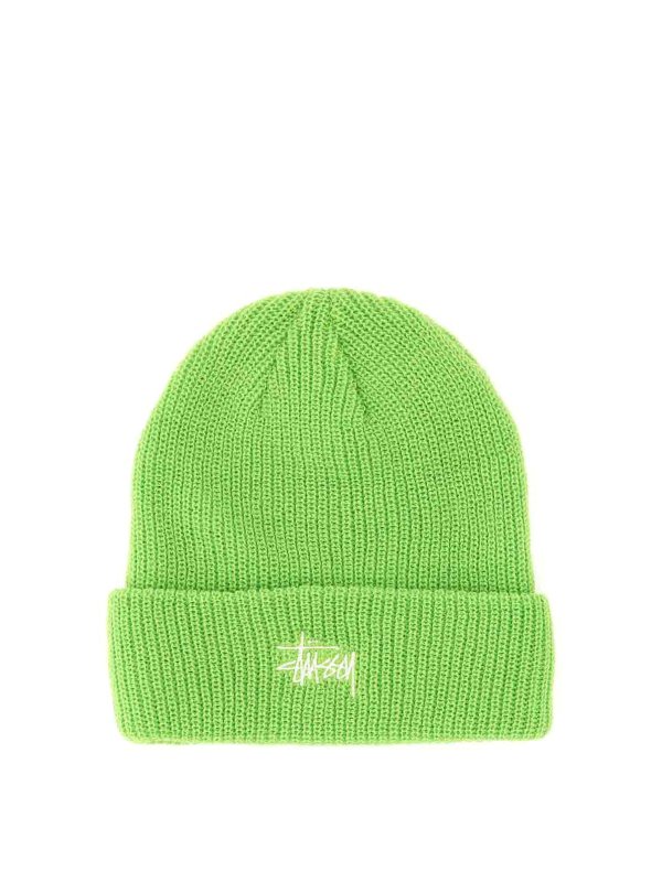 STUSSY: 帽子＆キャッブ - 帽子 - 緑