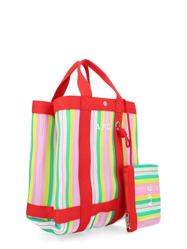 The Best Shops A.P.C.: Bolsos Shopping - Bolso Shopping - Multicolor