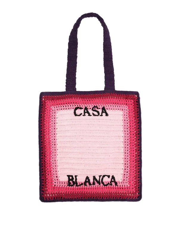 CASABLANCA: Handtaschen - Shopper - Nude
